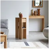 Tikamoon Beistelltisch aus massivem Teakholz Eden