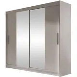 Mirjan24 Kleiderschrank Kaschmir, Kunststoff, Rechteckig, 180x215x58 cm, Schlafzimmer, Kleiderschränke