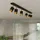 Sollux Lighting NERO 4 4xGU10 schwarz/gold Stahl