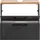 WELLTIME Waschbeckenunterschrank 2 Schubladen 60 x 55 cm Grau
