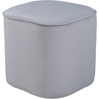 Venture Home 15572-995 Piff Pouf, Polyester, Grau