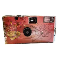 TopShot 1 x Einwegkamera Hochzeit Amore Rot Einwegkamera