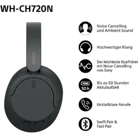 Sony WH-CH720N gojischwarz