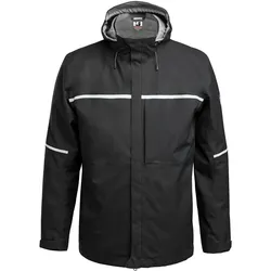 QUALITEX HIGH QUALITY WORKWEAR Hardshelljacke RESIST schwarz Herren: S