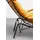 Kare Sessel Vienna Polyester 78 x 87 x 78 cm Gelb mit Hocker