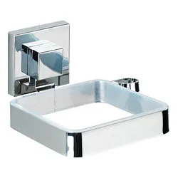 WENKO Haartrocknerhalter Quadro silber