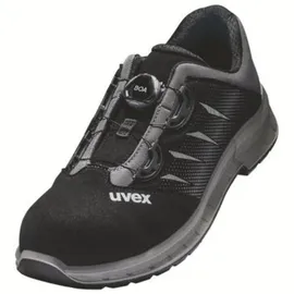 Uvex 2 trend BOA® Sicherheitsschuh S3 Halbschuh Weite 11 schwarz 42 - schwarz