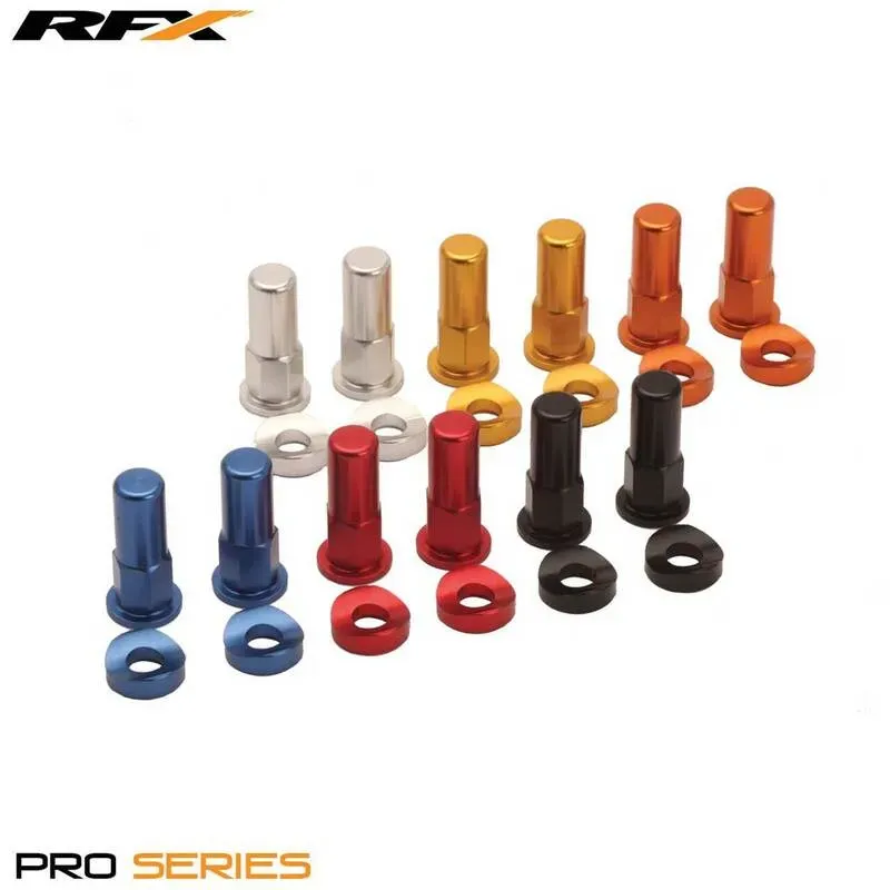 RFX Velg Locking Moeren &Ringen (Blauw) 2 stuks