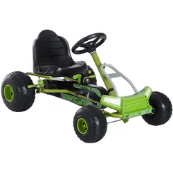HOMCOM Gokart Metall, Kunststoff