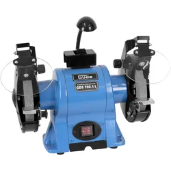 Doppelschleifer GÜDE "»GDS 150.1 L«", blau (blau, schwarz), B:41,3cm H:36cm T:29cm, Schleifmaschinen
