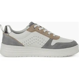 Marco Tozzi Sneaker Damen Weite E Mehrfarbig/White/lt.Blue 42