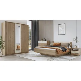 Home Affaire Drehtürenschrank Bitry 184 x 216 x 63 cm Beige