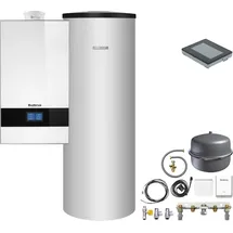 Buderus Logaplus Paket W42, Speicher SU160.5 S-B, weiß