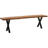 MID.YOU Sitzbank Esszimmerbank Braun 160 x 40 x 45,5 cm
