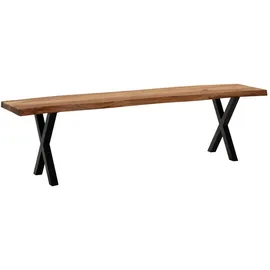 MID.YOU Sitzbank Esszimmerbank Braun 160 x 40 x 45,5 cm