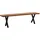 MID.YOU Sitzbank Esszimmerbank Braun 160 x 40 x 45,5 cm