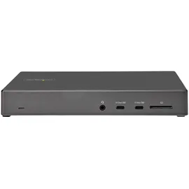 Startech USB-C Dock Triple 4K Monitor USB C DK31C2DHSPDUE