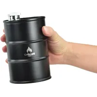 Grillrost.com Das Original Mini Feuertonne - Ölfass, Größe:BBQ Ölfass