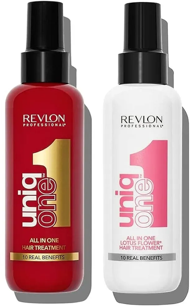 Revlon Uniq One Set All In One Hair Treatment 150ml + Lotus Flower Hair Treatment 150ml