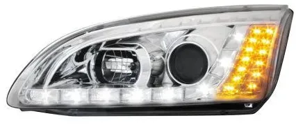 Kristallscheinwerfer DEVIL EYES FORD FOCUS (05-08) - Chrom