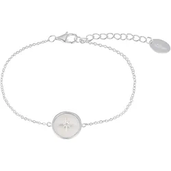 s.Oliver Damen Armband 2036866 Silber 925/- Perlmutt Polarstern
