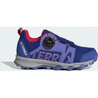 Adidas Terrex Agravic BOA Kids Trailrunning-Schuh BLAU|WEISS|mediterranes Blau 35.5