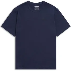 Bergans Logo Merino T-Shirt Blau XXL