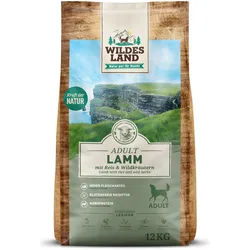 Wildes Land Lamm Hundetrockenfutter WL Lamm 12kg Hundetrockenfutter