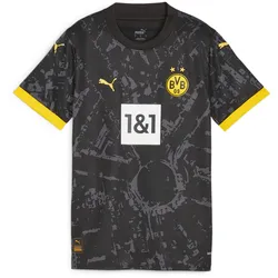 PUMA BVB Borussia Dortmund Auswärtstrikot 2023/24 Damen 02 - PUMA black/cyber yellow L