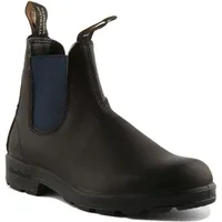 Blundstone 1917 Leder Schlupf Auf Chelsea Stiefel Schwarz Blau – 3,5 UK – 36,5 EU – 4,5 M/6,5 F US / Schwarz Blau - Schwarz - 36,5