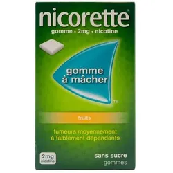 Nicorette 2 mg freshfruit Kaugummi