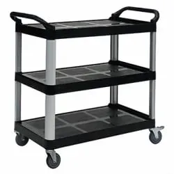 novocal Ecoline Mehrzweckwagen, schwarz E4091-SCHW , Maße(BxTxH): 101,5 x 54 x 95 cm, E4091-SCHW