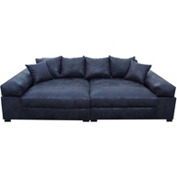 Big Sofa Couchgarnitur Megasofa Riesensofa GULIA - Gobi 4 Schwarz