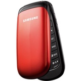 Samsung E1150i Klapphandy 3,6 cm (1,43 Zoll) Display ruby-red