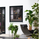 hecht International Insektenschutz-Fensterrahmen »SMART«, 160x160 cm, kürzbar grau