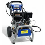 DeTec. Hochdruckreiniger Benzin 11PS 280Bar mit Annovi & Reverberi 1475 Hochdruckpumpe, Druck max: 280 bar, Fördermenge max: 960 l/h, Steinreiniger Industriereiniger 389 cm3 schwarz