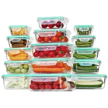 luxuskollektion 15er Meal Prep Boxen Glas