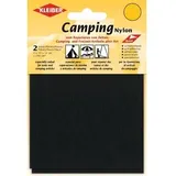 Kleiber Camping Nylon-Reparaturmaterial, schwarz,