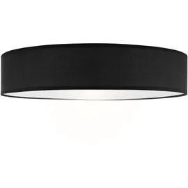 ChiliTec Smartwares Deckenleuchte 4x E27 rund schwarz