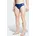 Badehose Dunkelblau/Weiß M