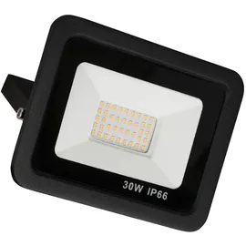 McShine Außenstrahler Aluminium 30 W 2550 Lumen IP66 schwarz