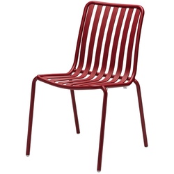 Stuhl Casablanca Aluminium rot, 84.2x50.5x59 cm