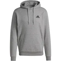 Adidas Herren Kapuzensweat Essentials Fleece, MGREYH/BLACK, 3XL