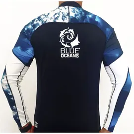 SSI Rash Guard Loose Fit Blau L