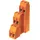 Weidmüller 1979260000 Dreistockklemme 4 mm2 Polzahl 72 Orange 5 St.