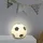 Ansmann Fußball LED Leuchte, 3D Silikon Nachtlicht mit Farbwechsel im Fußballdesign, ideal als Geburtstagsgeschenk für Jungs, Deko Lampe mit 7 unterschiedlichen Farben für angenehmes aber helles Licht