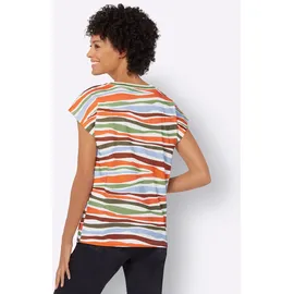Casual Looks T-Shirt Grün/Orange 40