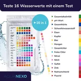 aquanexo Trinkwasser Teststreifen 16-in-1 50st. pH Wasserhärte 50 st. Wassertester