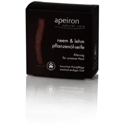 Apeiron Pflanzenölseife Neem & Lehm
