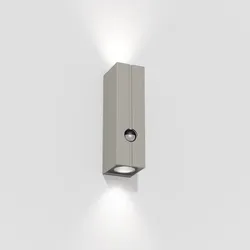 IP44.de cut control Wandleuchte mit Bewegungsmelder space grey